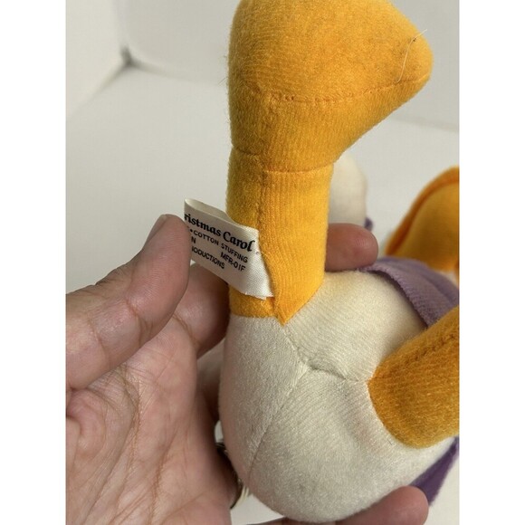 Vintage Disney Mickey’s Christmas Carol Scrooge McDuck Plush, Duck Tales Plush - Picture 4 of 4